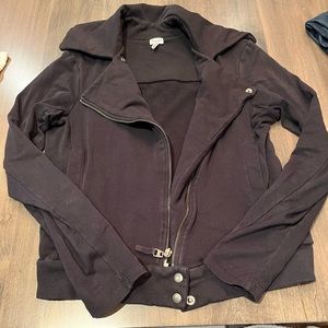 Splendid cotton moto jacket